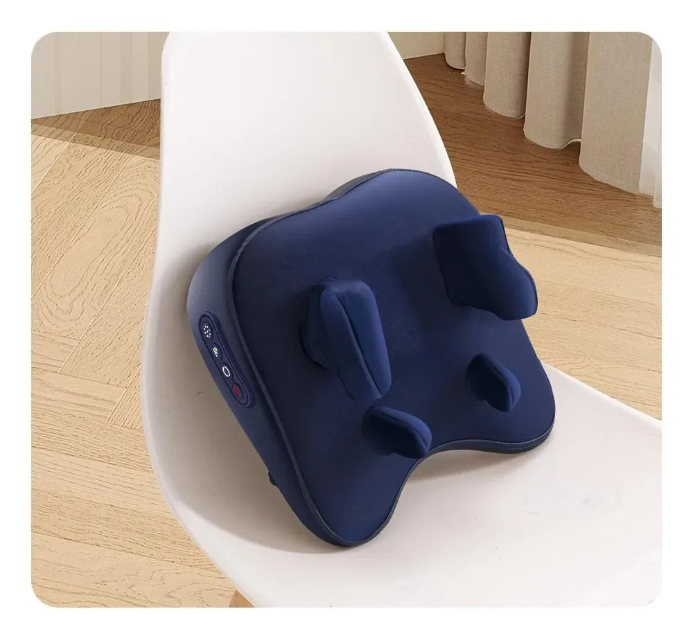 Trapezius Electric Massage Pillow – Wireless Shiatsu with Heat