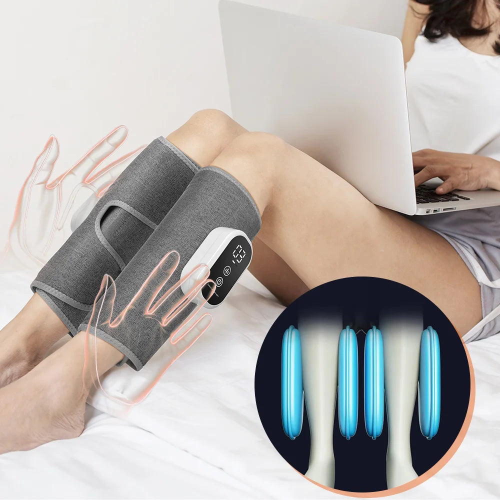 Wireless 360° Air Pressure Calf Massager with 3 Modes