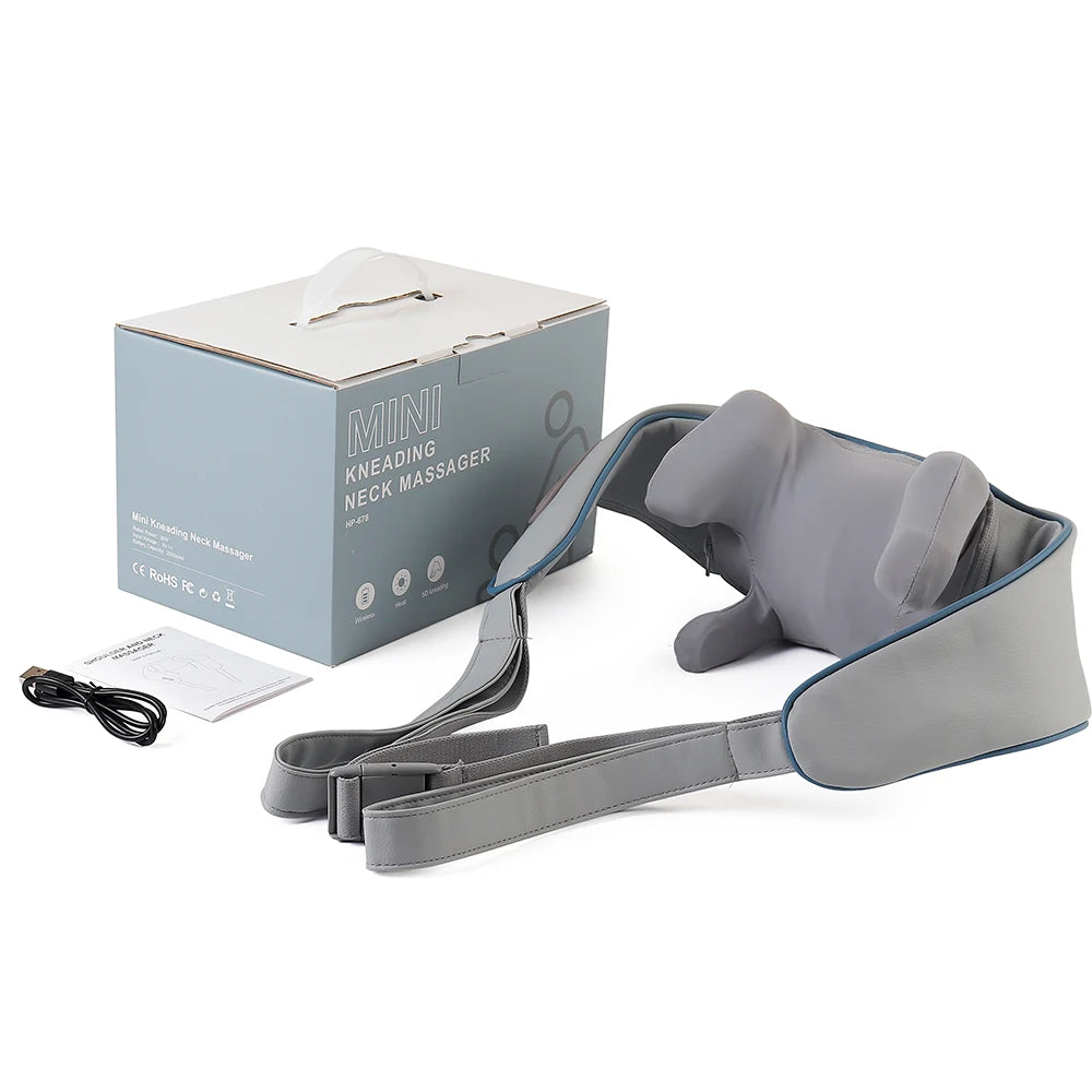 Foreverlily Neck & Back Massage Shawl – 26W Wireless