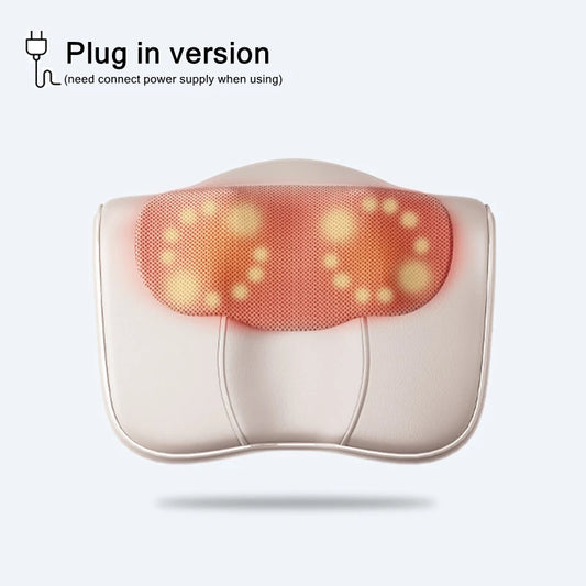 Jinkairui Neck & Shoulder Shiatsu Massage Pillow with Heat