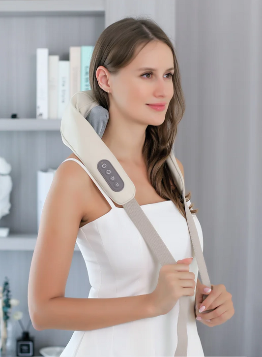 Foreverlily Neck & Back Massage Shawl – 26W Wireless